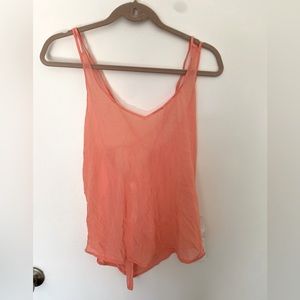 NWT Lululemon Active Tank- Coral